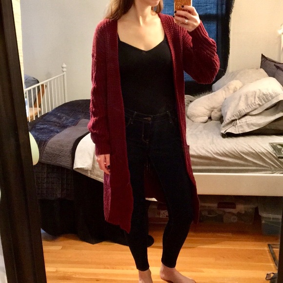 bp Sweaters - 🍷Nordstrom BP Burgundy Sweater Cardigan Sz XXS